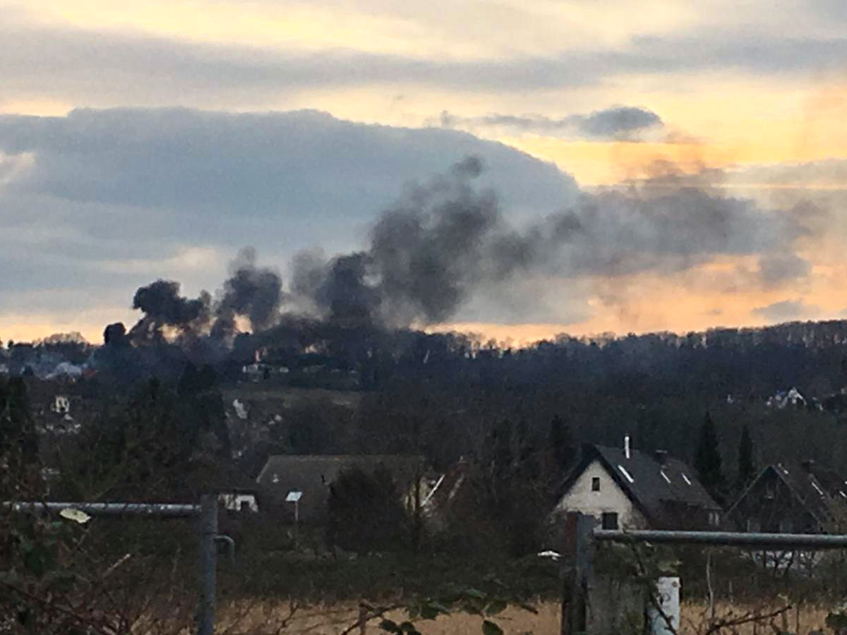 Flächenbrand in Roisdorf