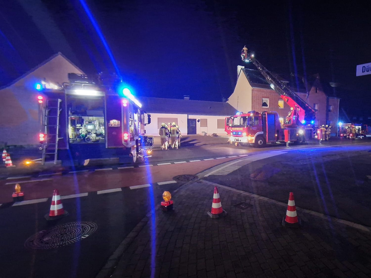 Kaminbrand in Dersdorf