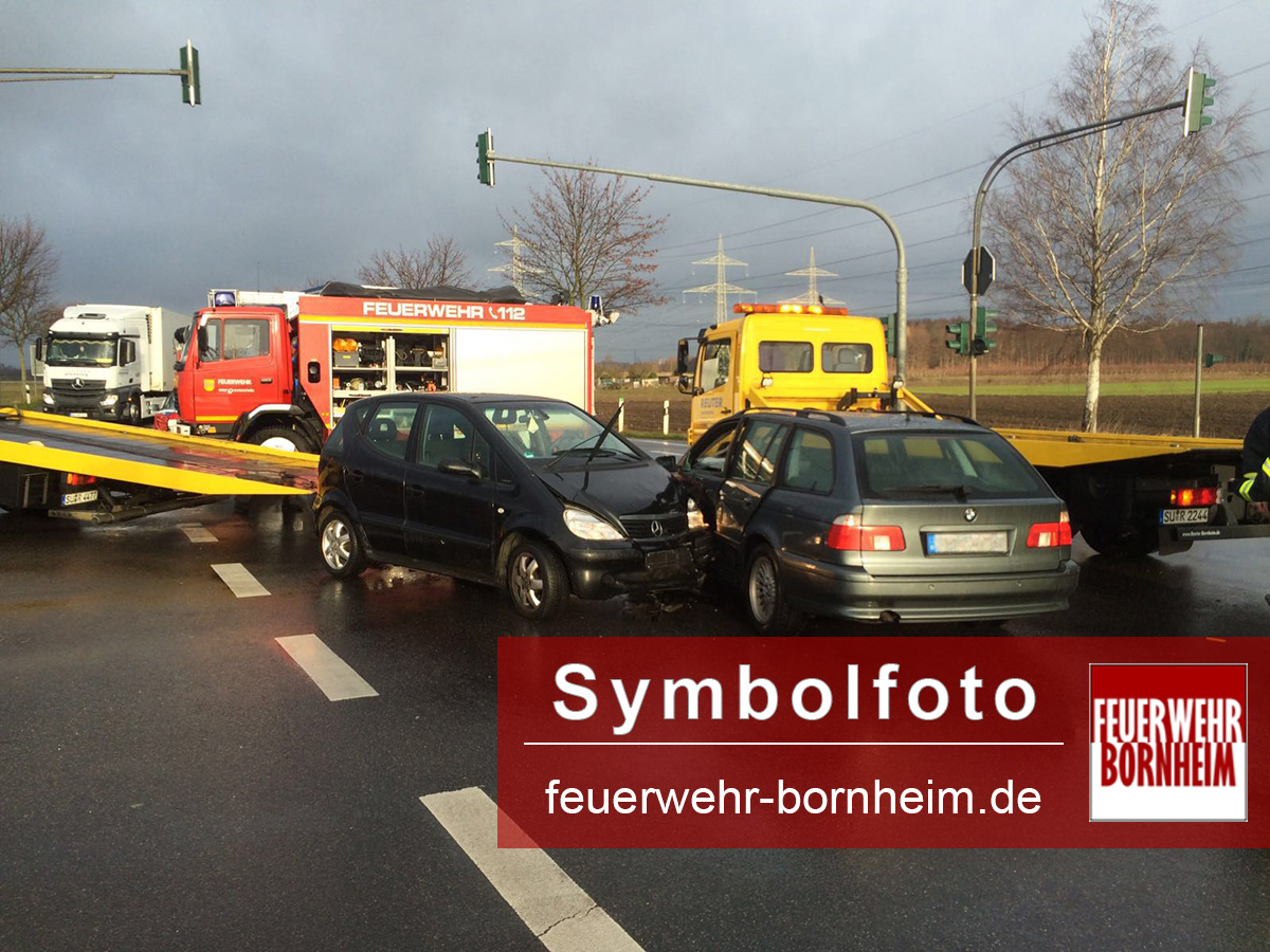 Symbolfoto: Verkehrsunfall